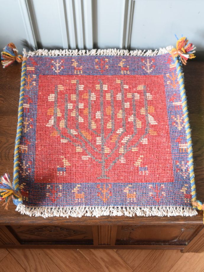 ギャッベの裏面