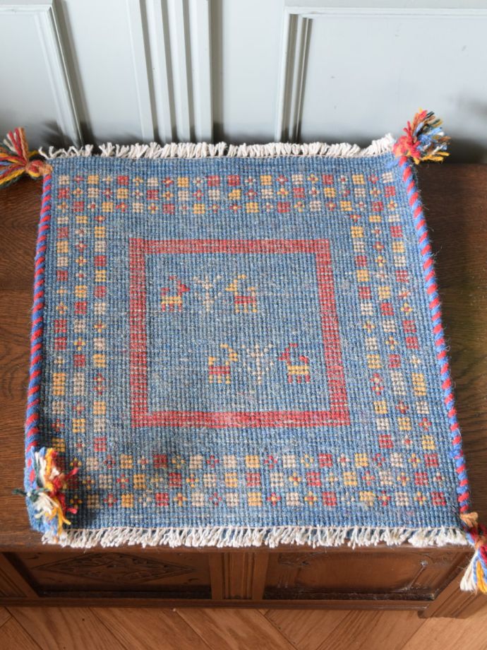 ギャッベの裏面