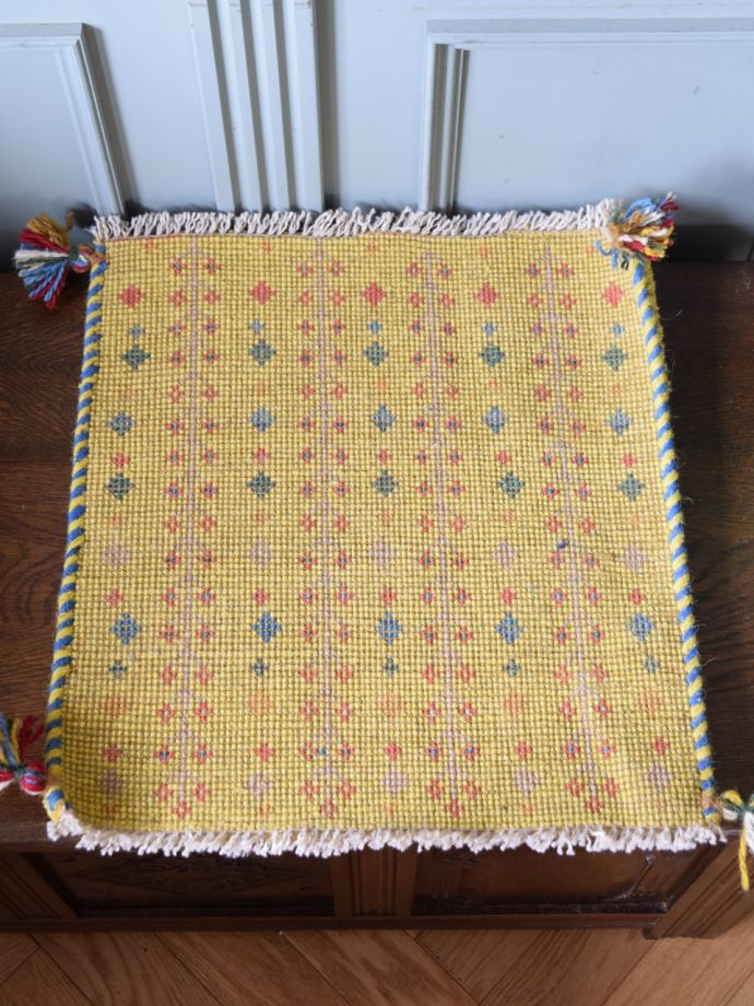 ギャッベの裏面