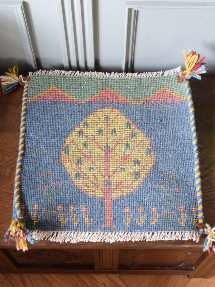 ギャッベの裏面