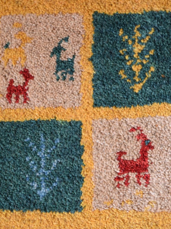 ギャッベのおしゃれな紋様