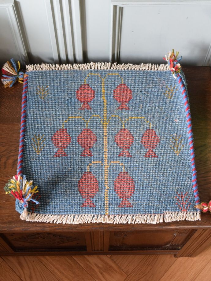 ギャッベの裏面