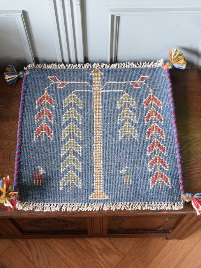 ギャッベの裏面