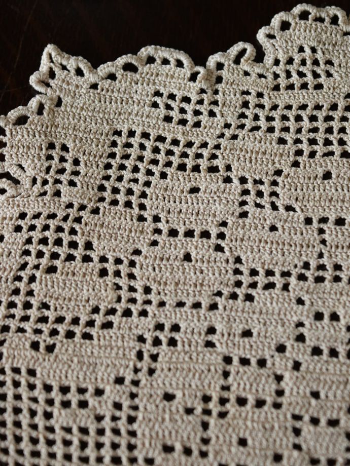 アンティークのドイリー