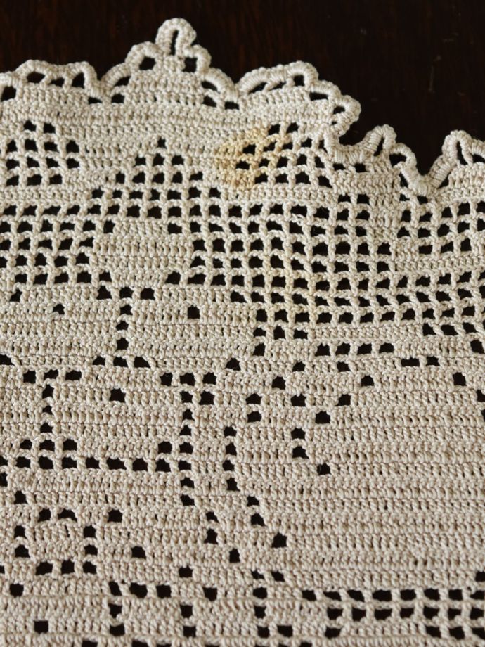 アンティークのドイリー