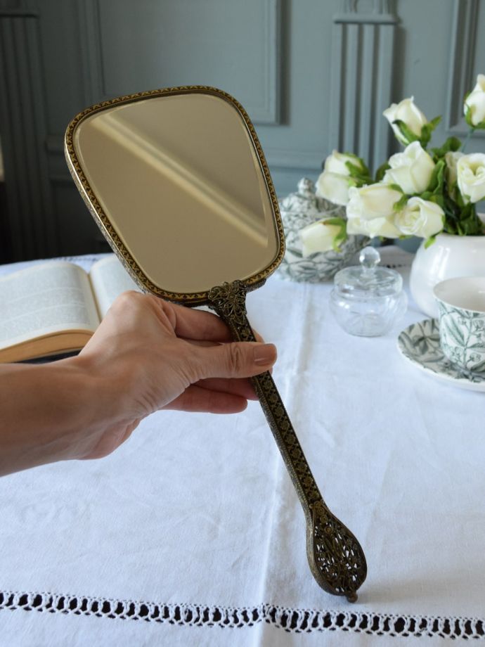 フランスアンティークの鏡