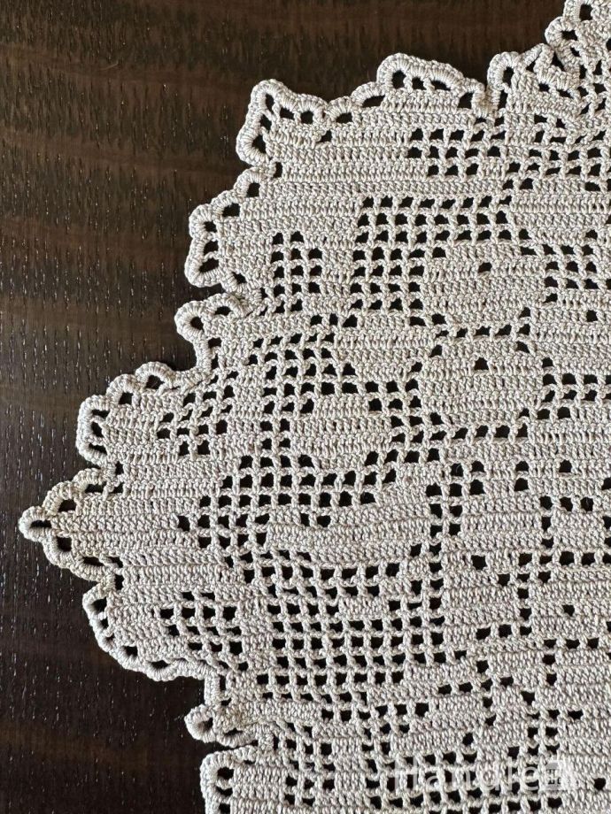 アンティークのドイリー