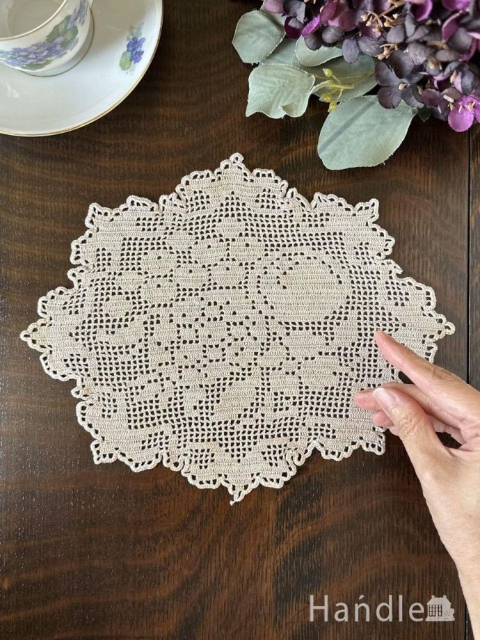 アンティークのレース