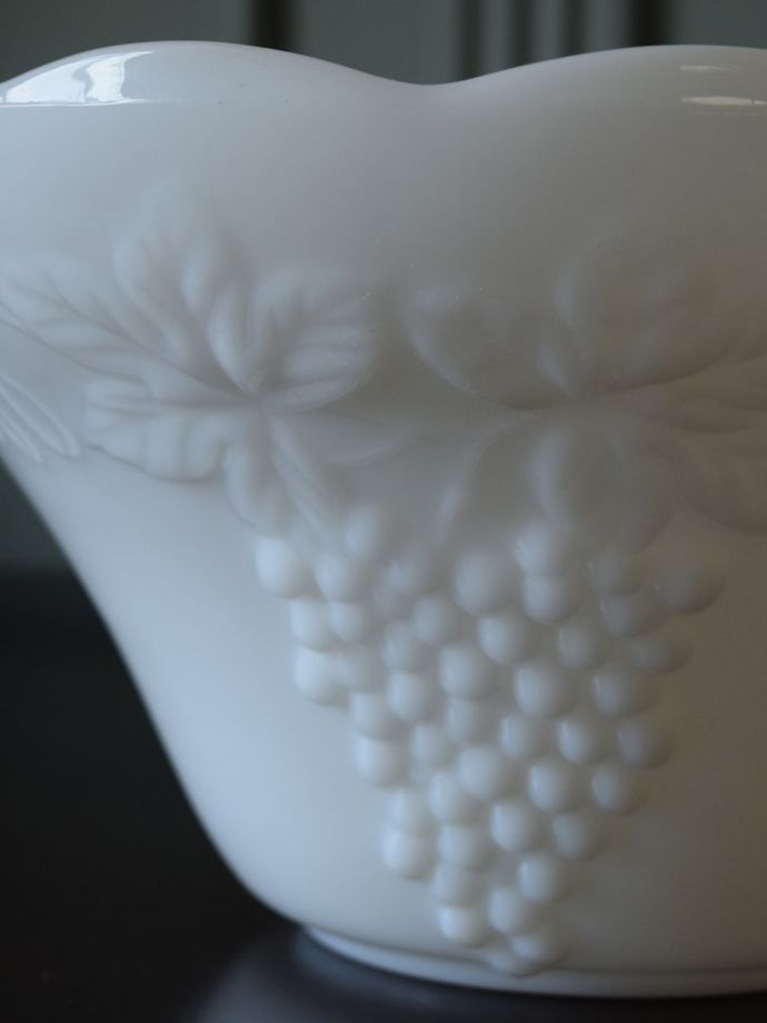 アンティークガラスのボウル