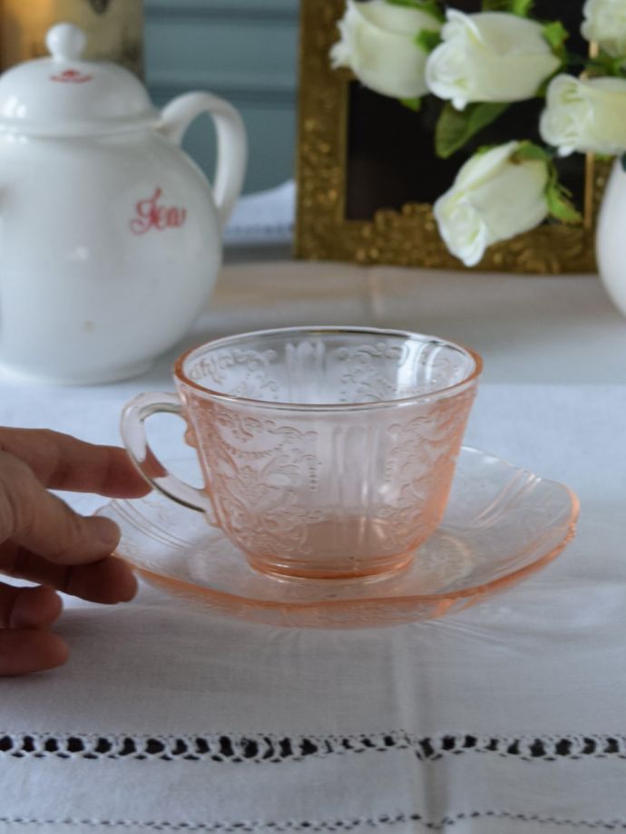 マクベスエバンス アメリカンスウィートハート カップ&ソーサー 6客セット MACBETH-EVANS マクベスエバンス アメリカンスィートハート モナックス