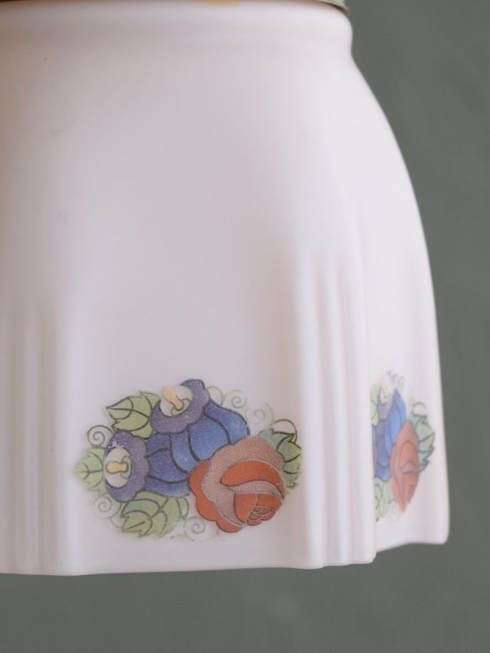 アンティークガラスのランプシェード