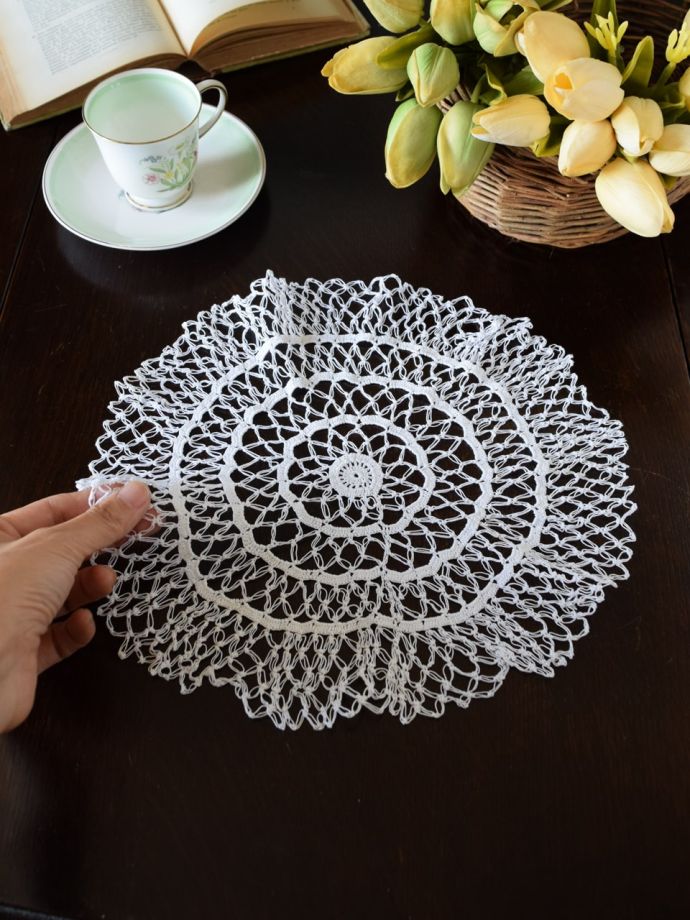 フランスで見つけたアンティーク雑貨、細かい網目が美しいおしゃれな