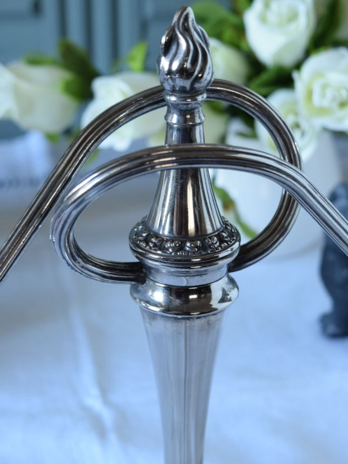 アンティークのキャンドルスタンド