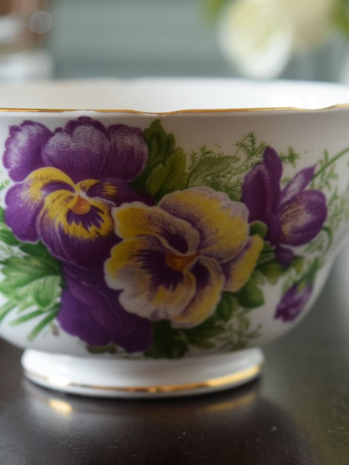 アンティークのシュガーボウル