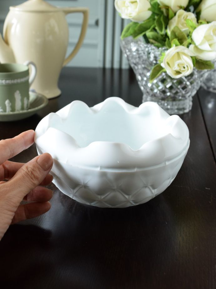 アンティークのガラス食器