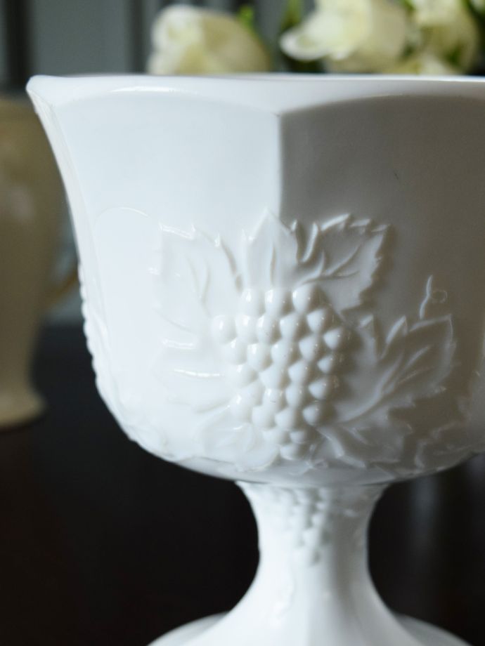 アンティークガラスの器