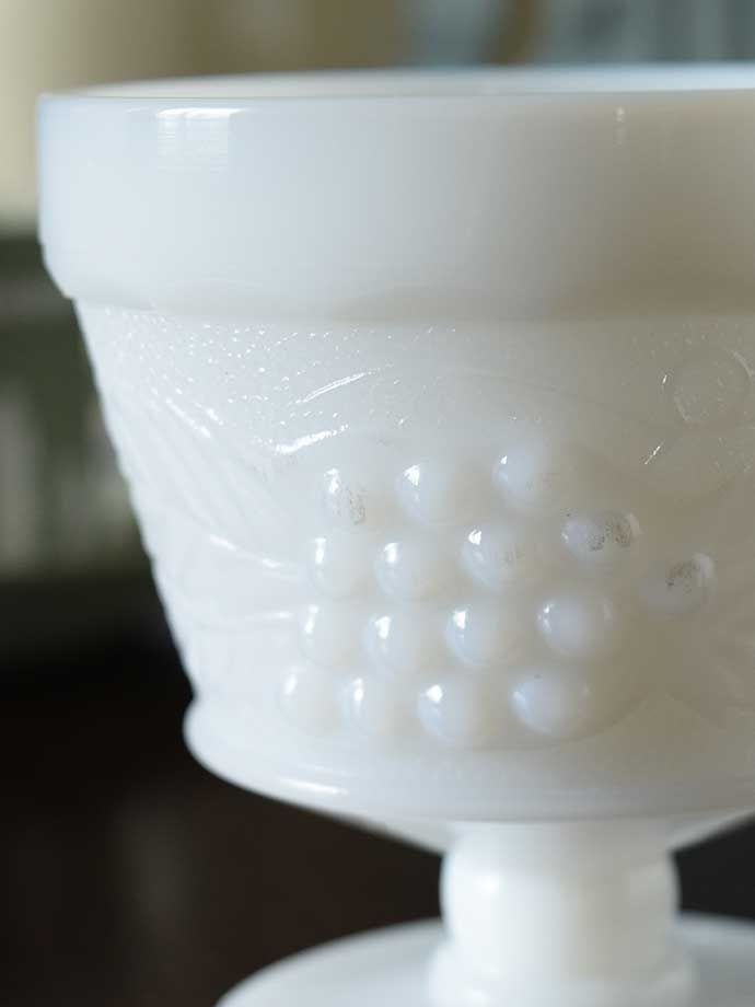 アンティークガラスの器