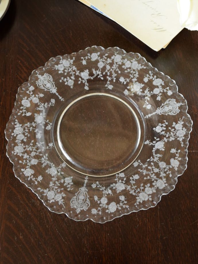 アンティークのガラス雑貨