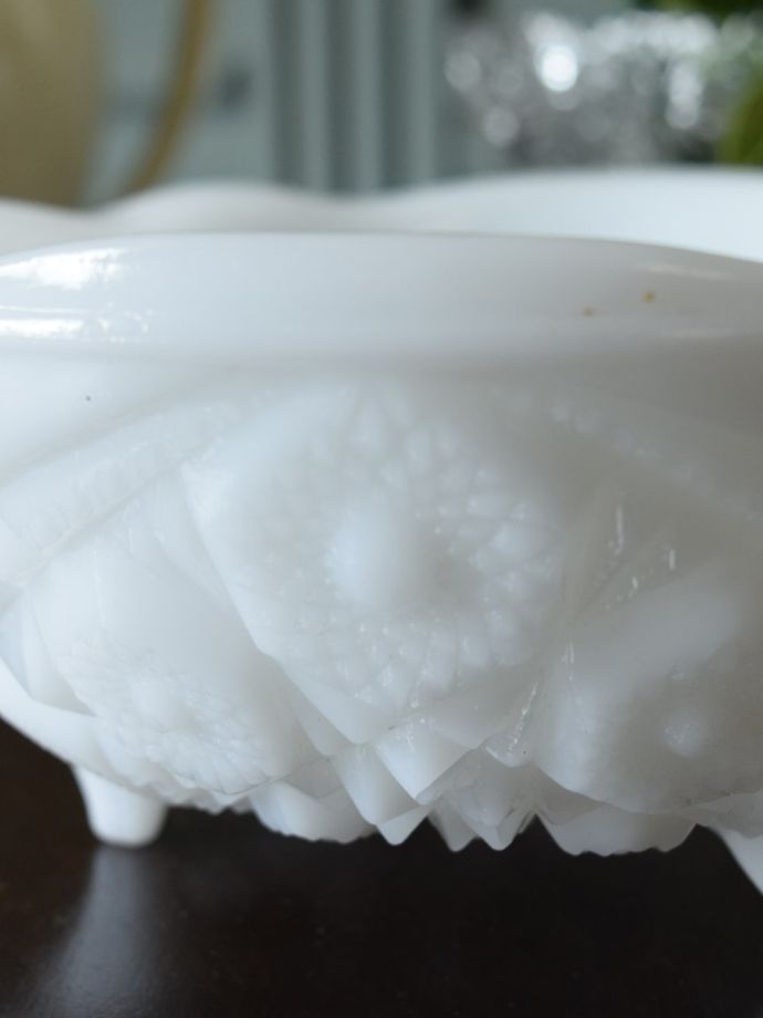 アンティークガラスのボウル