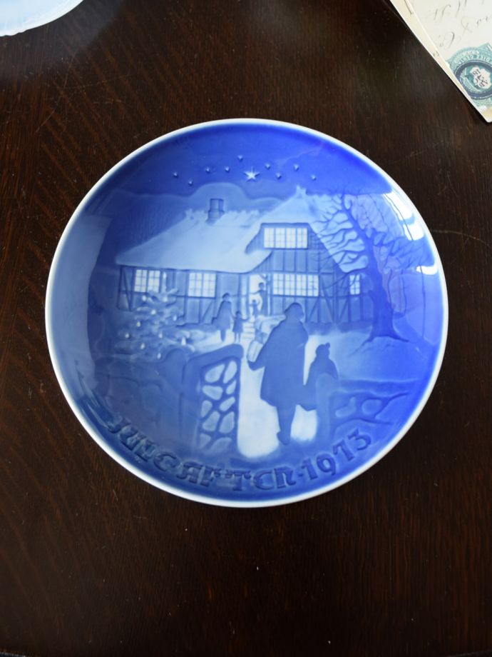 クリスマスイヤープレート