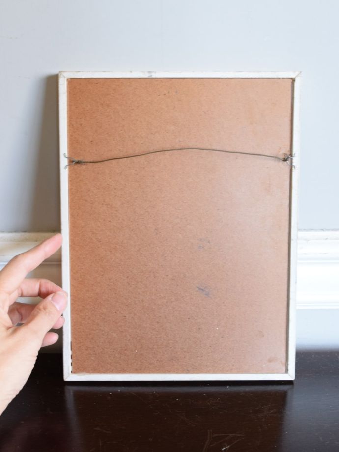 アートフレームの後ろ