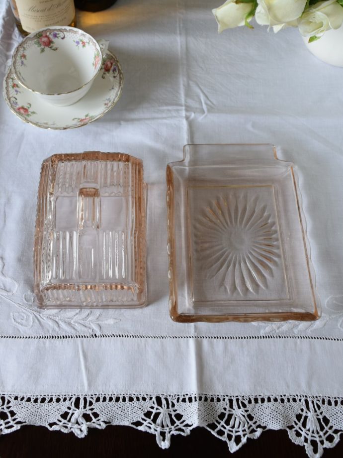 アンティークのガラス雑貨