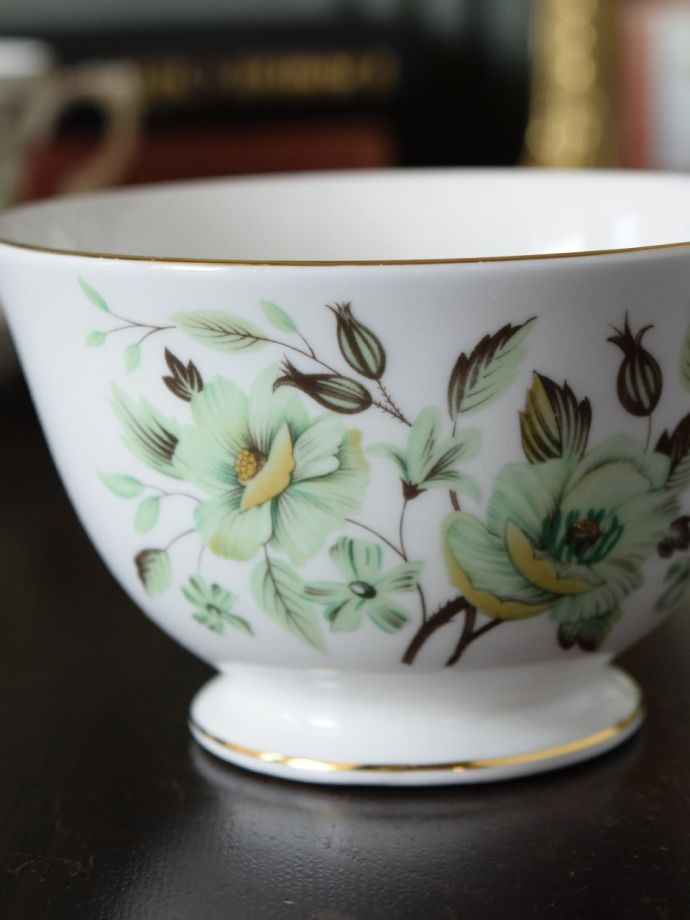 Colcloughのアンティークシュガーボウル