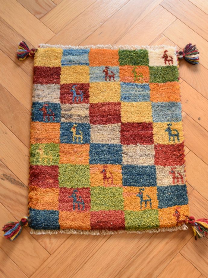 玄関マットにピッタリのサイズ