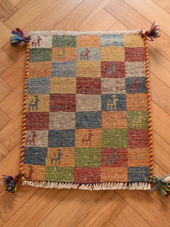 ギャッベの裏面