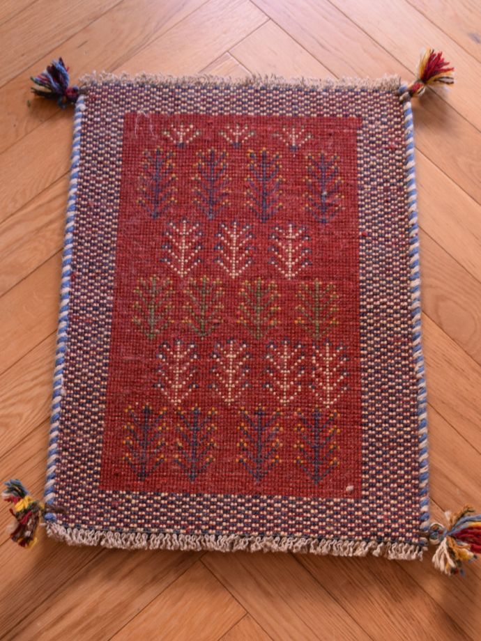 ギャッベの裏面