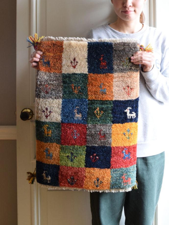 ギャッベの大きさ