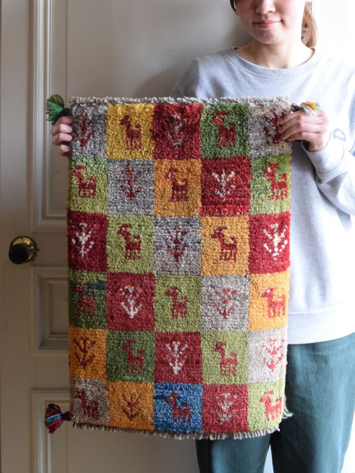 ギャッベの大きさ