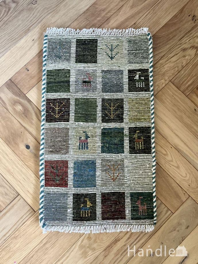 ギャッベの裏面