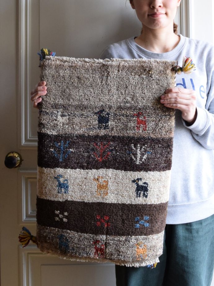 ギャッベの大きさ