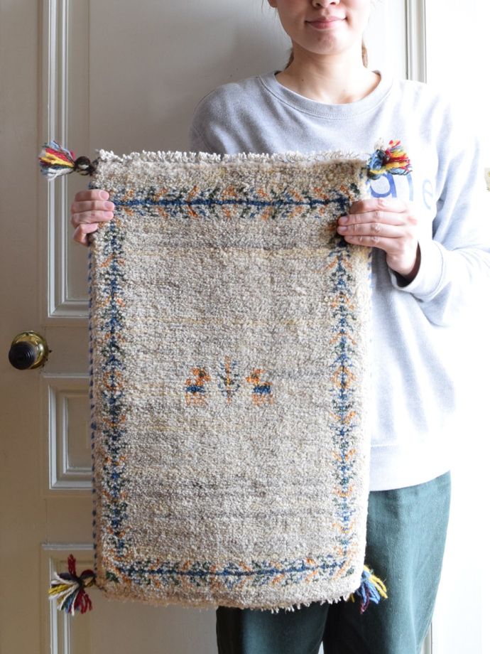 ギャッベの大きさ