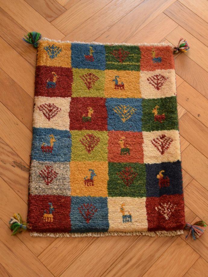 玄関マットにピッタリのサイズ