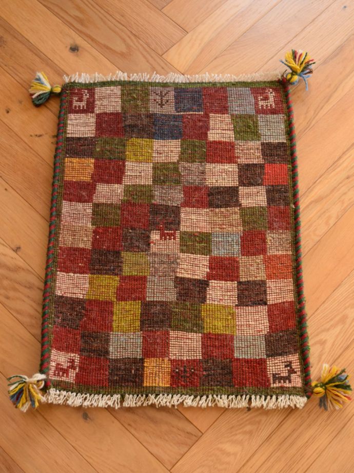 ギャッベの裏面