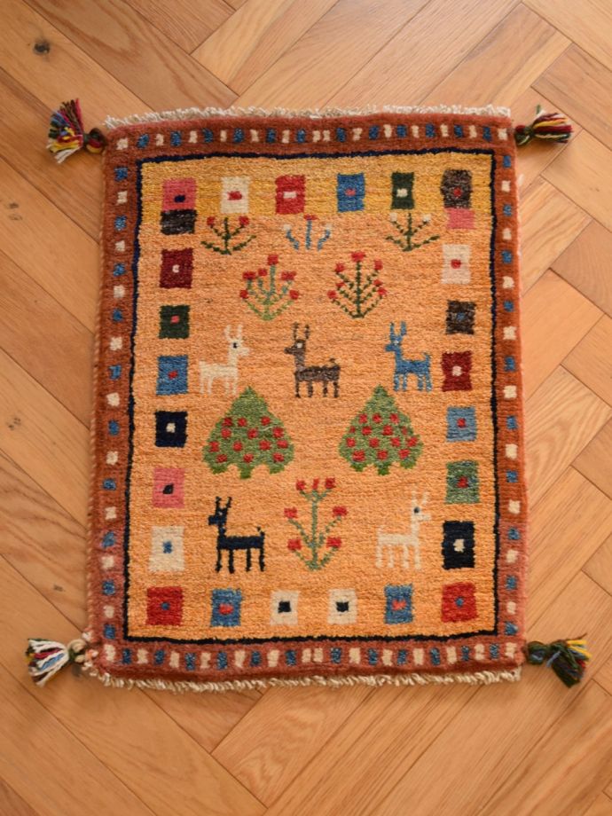 玄関マットにピッタリのサイズ