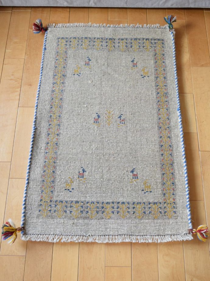 ギャッベの裏面