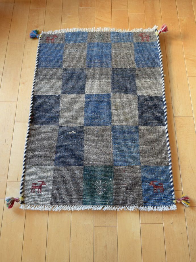 ギャッベの裏面