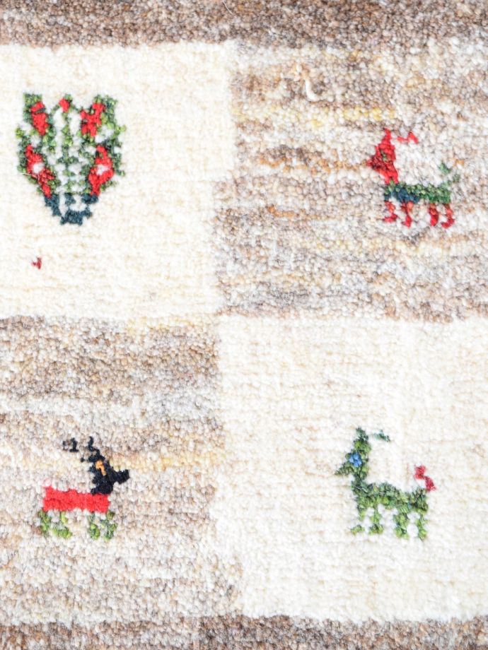 ギャッベのおしゃれな紋様