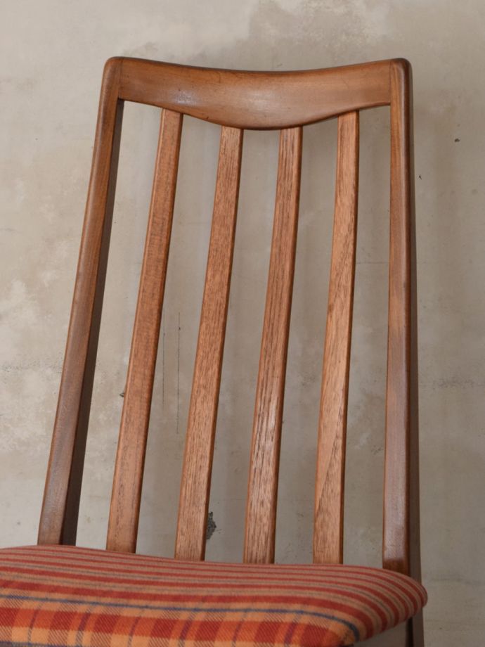 G-PLANのダイニングチェアの背もたれ