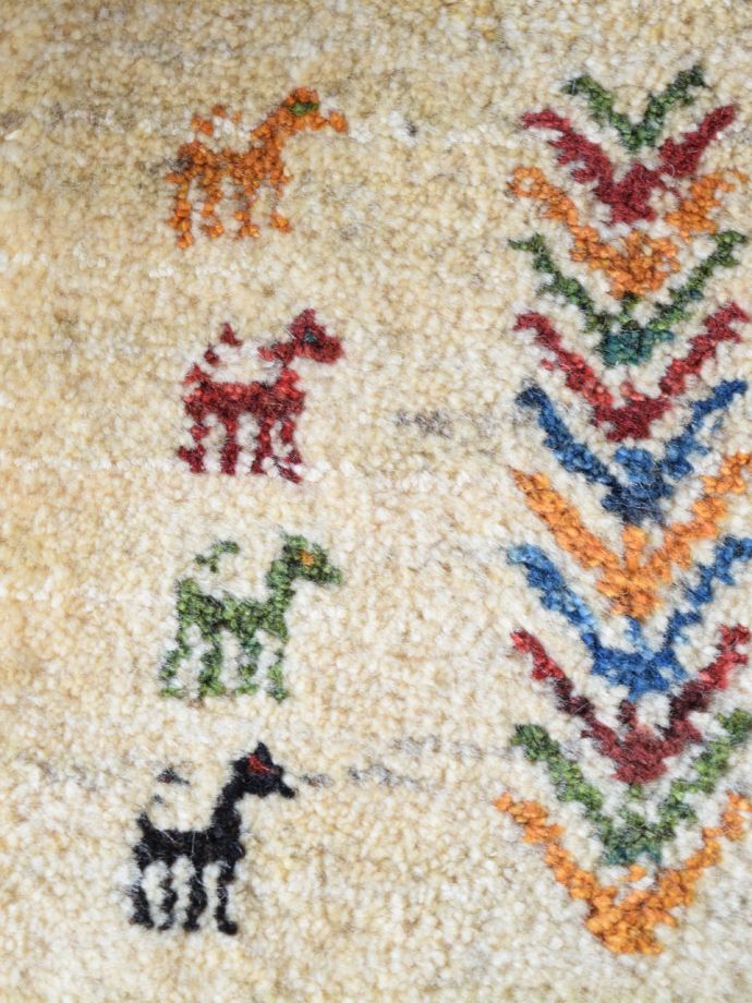 ギャッベのおしゃれな紋様