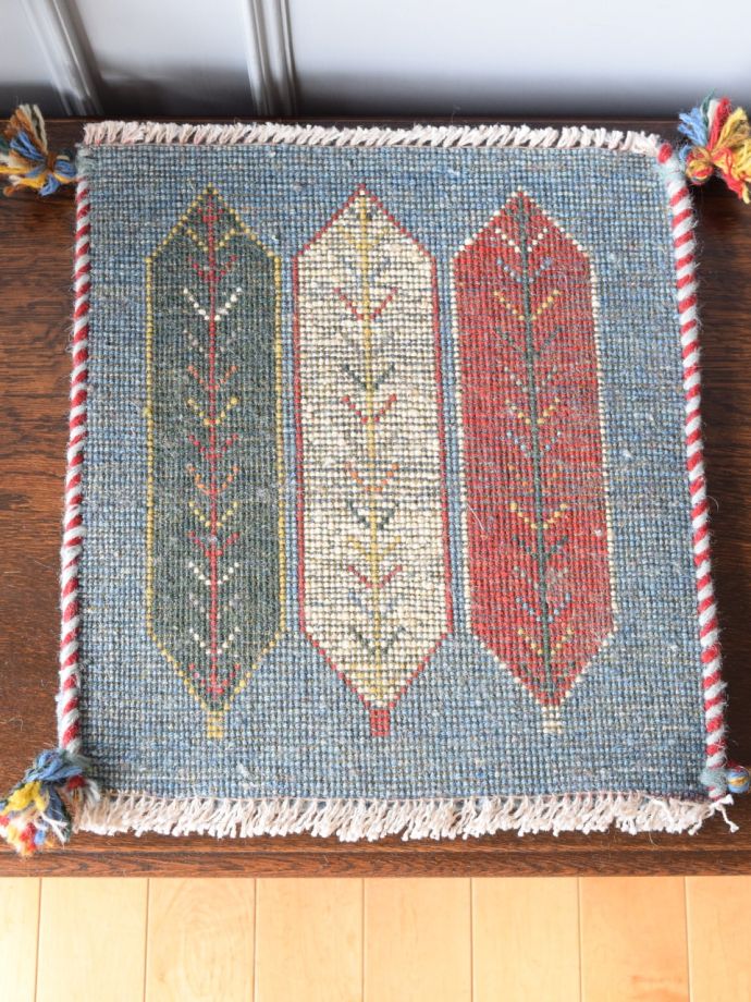 ギャッベの裏面