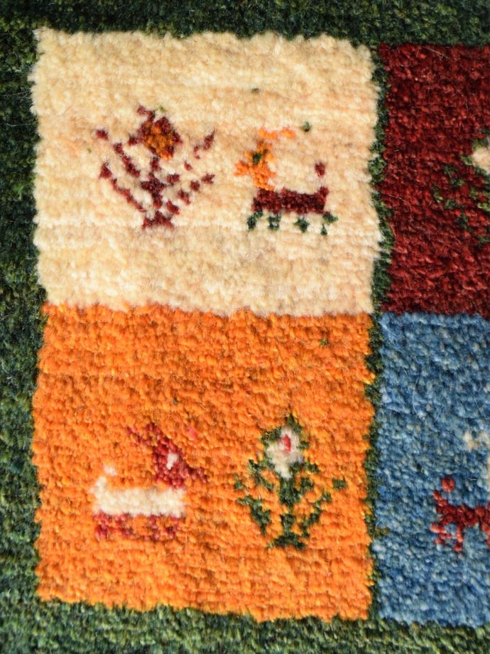 ギャッベのおしゃれな紋様