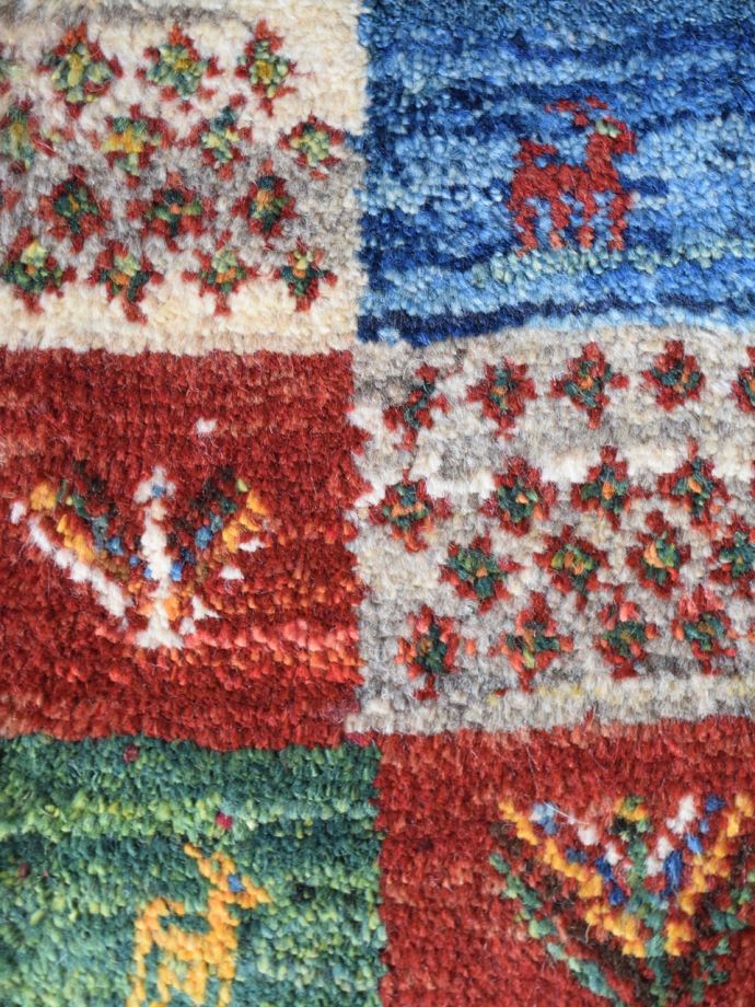 ギャッベのおしゃれな紋様