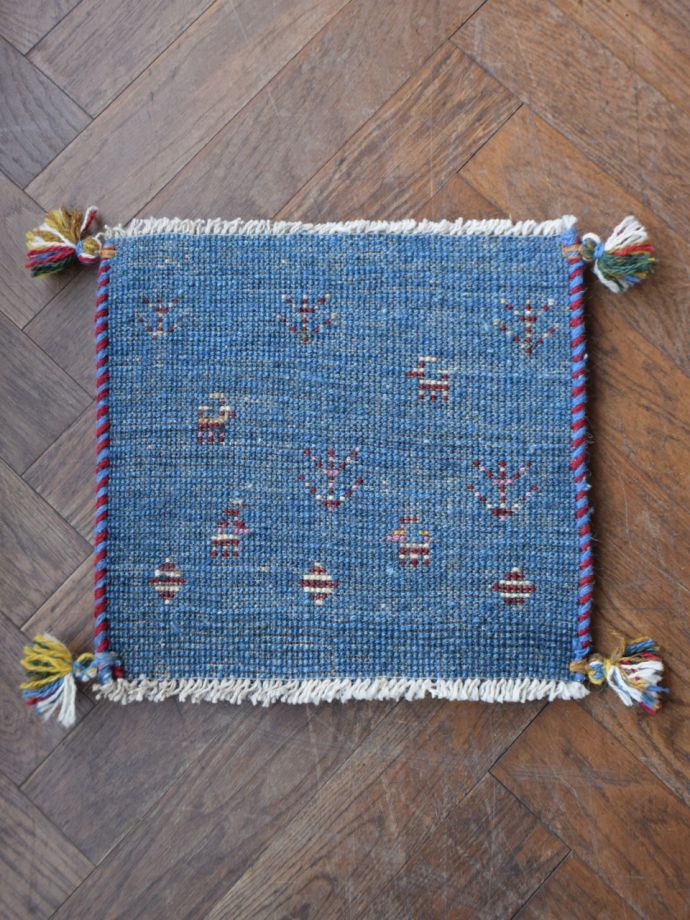 ギャッベの裏面