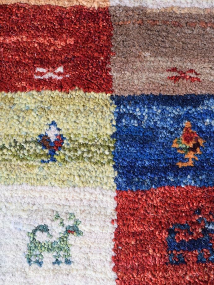 ギャッベのおしゃれな紋様