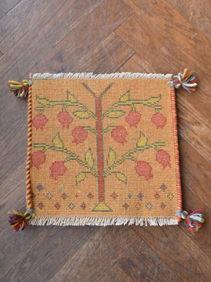 ギャッベの裏面