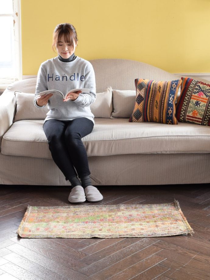 ビンテージのおしゃれなキリム